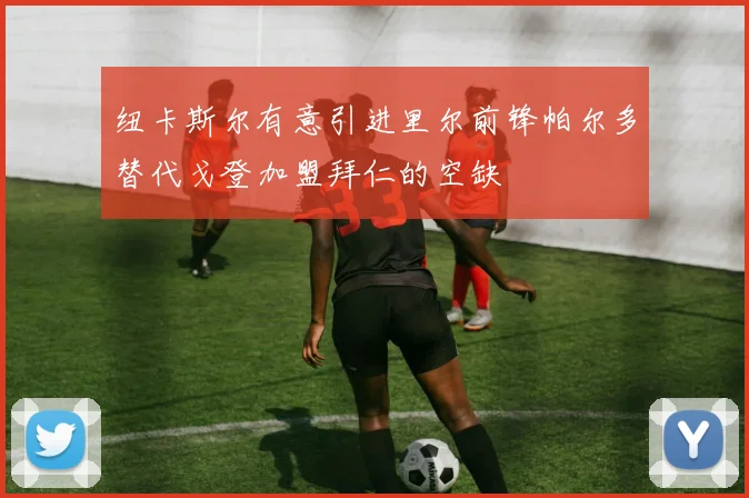 纽卡斯尔有意引进里尔前锋帕尔多替代戈登加盟拜仁的空缺